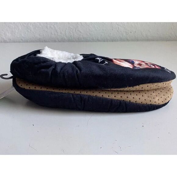 Fuzzy Babba Chucky Slipper Socks Men’s Size M/L 7.5-9.5 Non Skid Unisex NEW - Picture 10 of 13